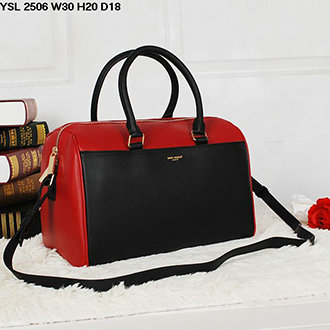 YSL tote 2506 black&red - Click Image to Close
